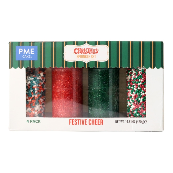 Christmas Sprinkle Set of 4 - Festive Cheer